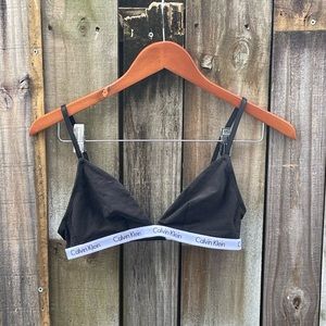 Calvin Klein Black Bra - Size Medium